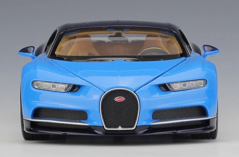 [Welly] 1:24 Bugatti 2016 Chiron Blue Model Car Die-Cast