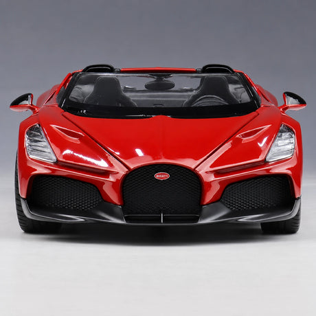 [Welly] 1:24 Bugatti 2022 W16 Mistral rosso modellino di auto Die-Cast