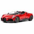 [Welly] 1:24 Bugatti 2022 W16 Mistral Red Model Car Die-Cast