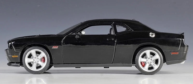 [Welly] 1:24 Dodge 2012 Challenger SRT Glossy Black Model Car Die-Cast