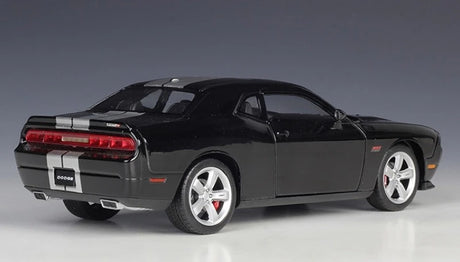 [Welly] 1:24 Dodge 2012 Challenger SRT Glossy Black Model Car Die-Cast