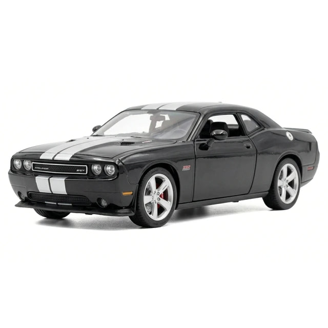 [Welly] 1:24 Dodge 2012 Challenger SRT Glossy Black Model Car Die-Cast