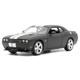 [Welly] 1:24 Dodge 2012 Challenger SRT Matte Black Model Car Die-Cast