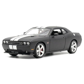 [Welly] 1:24 Dodge 2012 Challenger SRT Matte Black Model Car Die-Cast