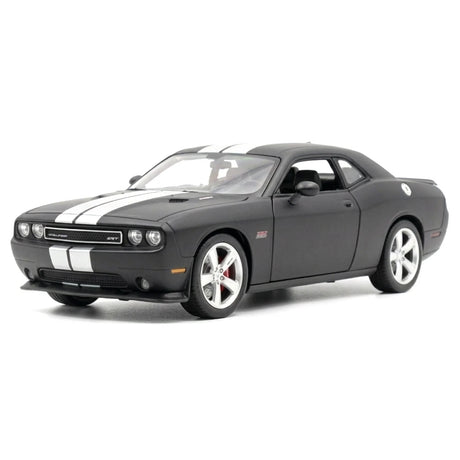 [Welly] 1:24 Dodge 2012 Challenger SRT Matte Black Model Car Die-Cast