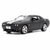 [Welly] 1:24 Dodge 2012 Challenger SRT opaco nero modellino di auto Die-Cast