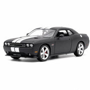 Welly Dodge 2012 Challenger SRT Matte nero 1:24 – modellino auto in metallo pressofuso da esposizione