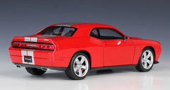 [Welly] 1:24 Dodge 2012 Challenger SRT Red Model Car Die-Cast