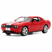 Welly Dodge 2012 Challenger SRT rosso 1:24 – modellino auto in metallo pressofuso da esposizione