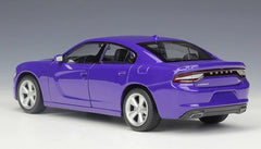 [Welly] 1:24 Dodge 2016 Charger RT Purple Model Car Die-Cast