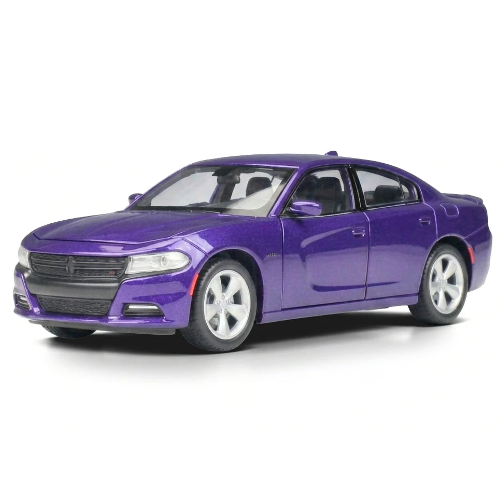 [Welly] 1:24 Dodge 2016 Charger RT Purple Model Car Die-Cast