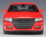 [Welly] 1:24 Dodge 2016 Charger RT Red Model Car Die-Cast