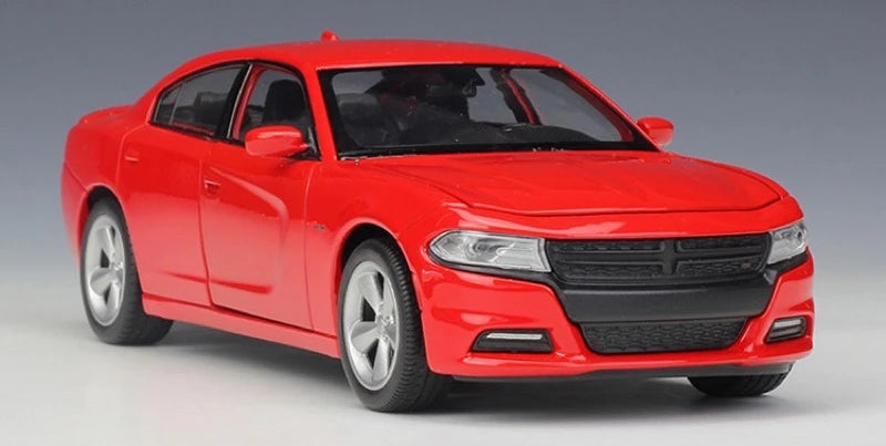 [Welly] 1:24 Dodge 2016 Charger RT Red Model Car Die-Cast
