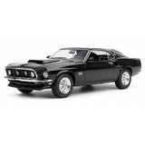 [Welly] 1:24 Ford 1969 Mustang Boss 429 Black Model Car Die-Cast