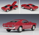 [Welly] 1:24 Ford 1969 Mustang Boss 429 Red Model Car Die-Cast