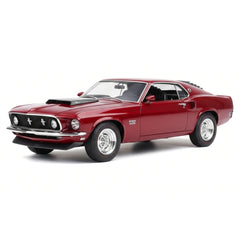 [Welly] 1:24 Ford 1969 Mustang Boss 429 Red Model Car Die-Cast