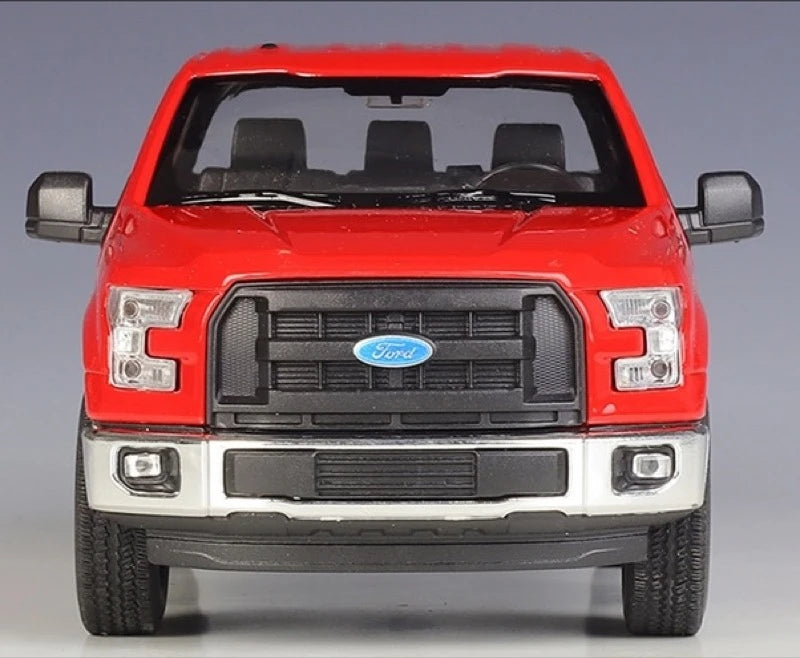 [Welly] 1:24 Ford 2015 F-150 Regular Cab rouge voiture miniature Die-Cast