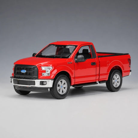 Welly Ford 2015 F-150 Regular Cab أحمر 1:24 – نموذج عرض معدني مصبوب