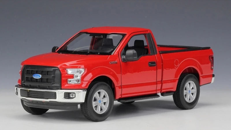 [Welly] 1:24 Ford 2015 F-150 Regular Cab Red Model Car Die-Cast
