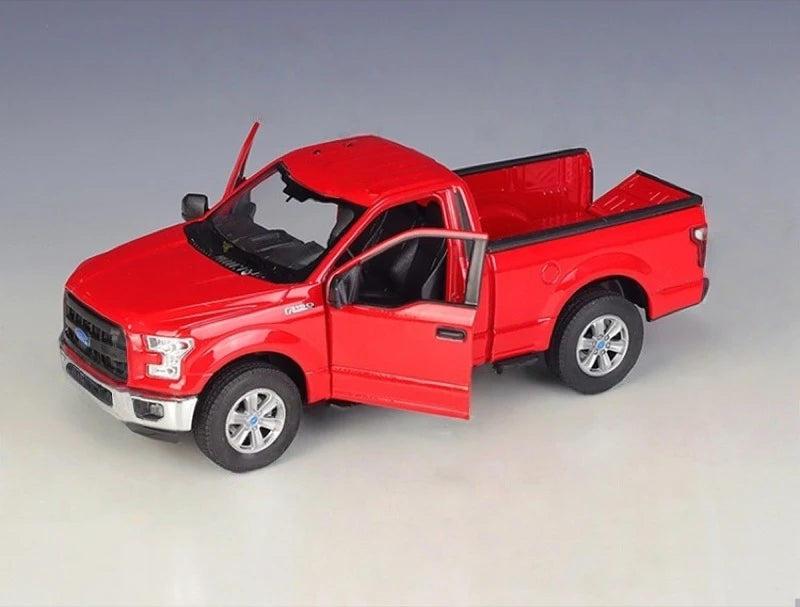 [Welly] 1:24 Ford 2015 F-150 Regular Cab Red Model Car Die-Cast