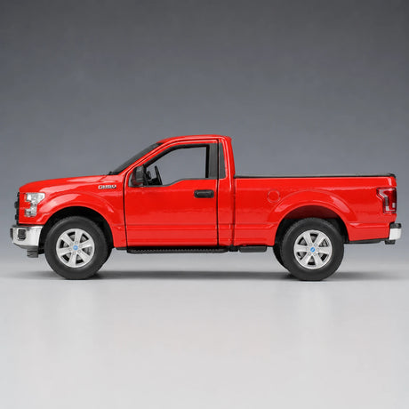 Welly Ford 2015 F-150 Regular Cab أحمر 1:24 – نموذج عرض معدني مصبوب