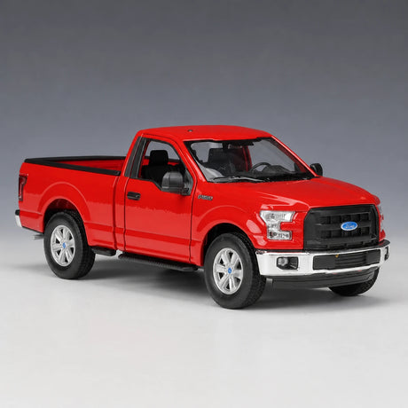 Welly Ford 2015 F-150 Regular Cab أحمر 1:24 – نموذج عرض معدني مصبوب