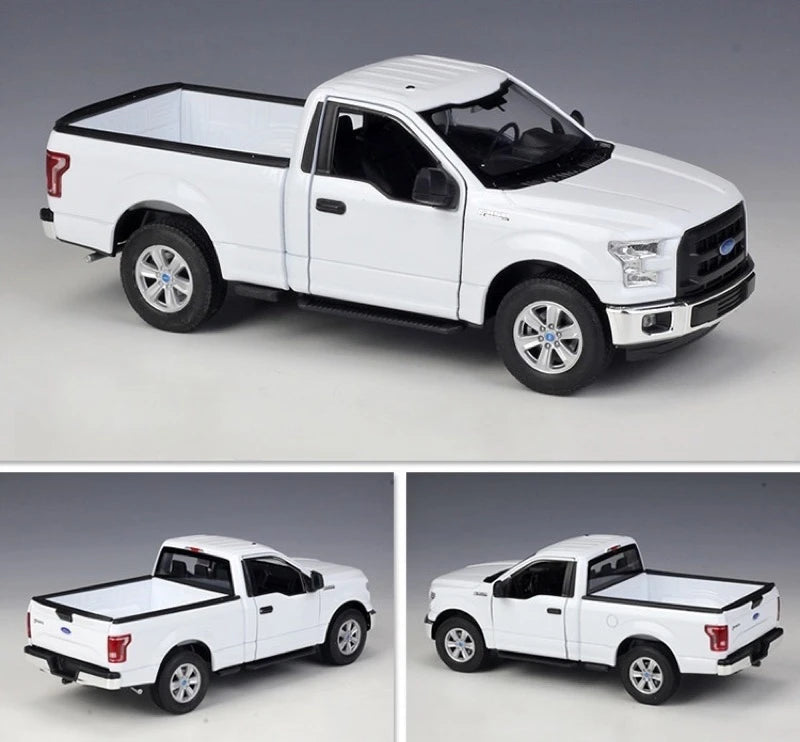 [Welly] 1:24 Ford 2015 F-150 Regular Cab White Model Car Die-Cast