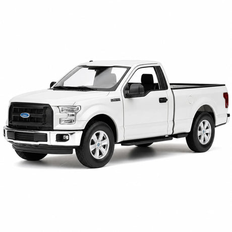 Welly Ford 2015 F-150 Regular Cab أبيض 1:24 – نموذج عرض معدني مصبوب