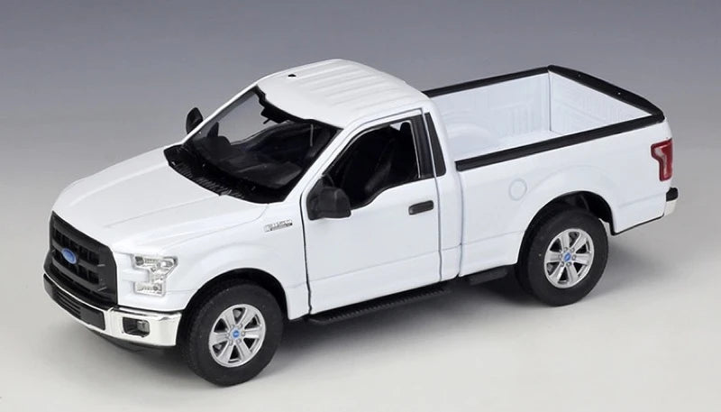 [Welly] 1:24 Ford 2015 F-150 Regular Cab White Model Car Die-Cast