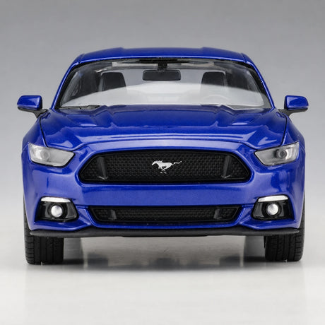 Welly Ford 2015 Mustang GT أزرق 1:24 – نموذج عرض معدني مصبوب