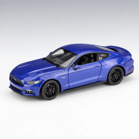 Welly Ford 2015 Mustang GT أزرق 1:24 – نموذج عرض معدني مصبوب