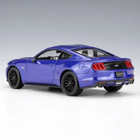 Welly Ford 2015 Mustang GT أزرق 1:24 – نموذج عرض معدني مصبوب