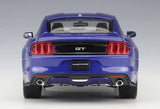[Welly] 1:24 Ford 2015 Mustang GT Blue Model Car Die-Cast