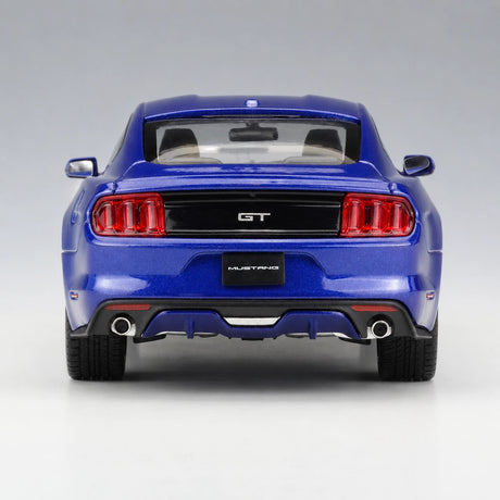 Welly Ford 2015 Mustang GT أزرق 1:24 – نموذج عرض معدني مصبوب