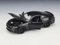 [Welly] 1:24 Ford 2015 Mustang GT Glossy Black Model Car Die-Cast