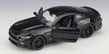 [Welly] 1:24 Ford 2015 Mustang GT Glossy Black Model Car Die-Cast
