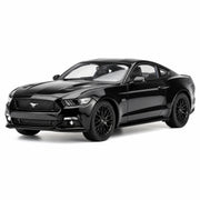 Welly Ford 2015 Mustang GT Glossy الأسود 1:24 – مجسم سيارة معدني للعرض
