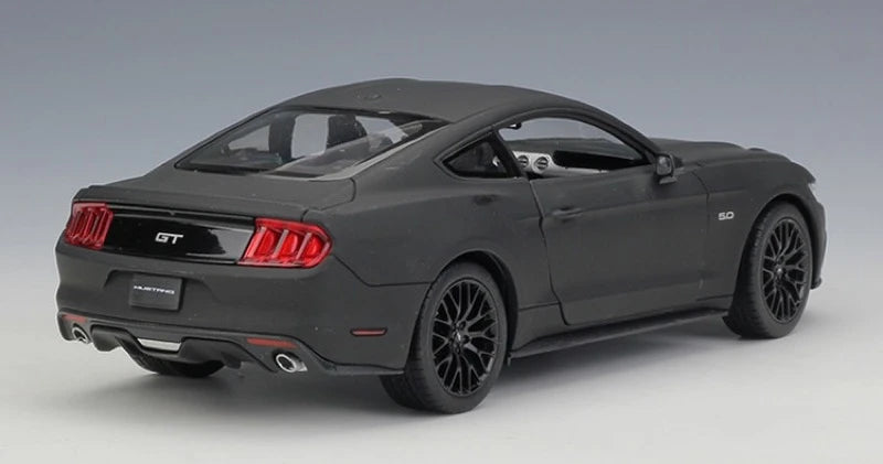 [Welly] 1:24 Ford 2015 Mustang GT Matte Black Model Car Die-Cast