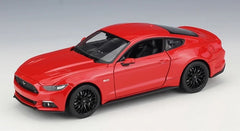 [Welly] 1:24 Ford 2015 Mustang GT Red Model Car Die-Cast