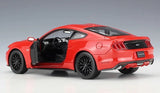 [Welly] 1:24 Ford 2015 Mustang GT Red Model Car Die-Cast