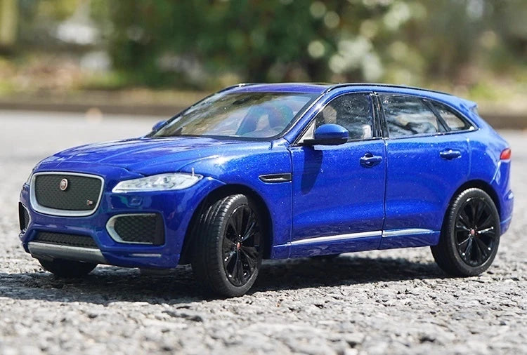[Welly] 1:24 Jaguar 2016 F-Pace Blue Model Car Die-Cast