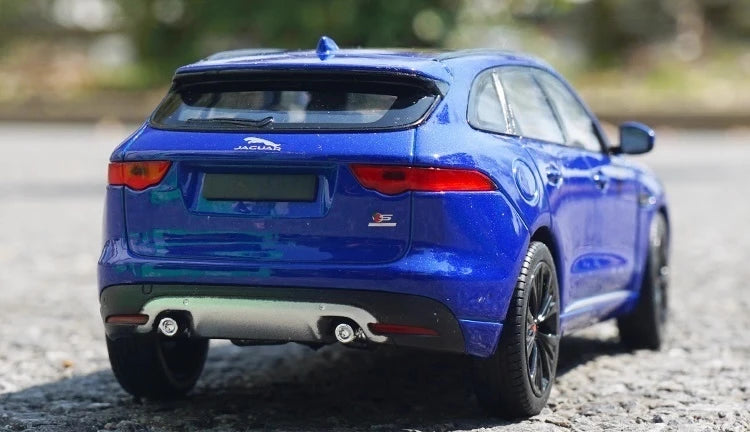 [Welly] 1:24 Jaguar 2016 F-Pace Blue Model Car Die-Cast