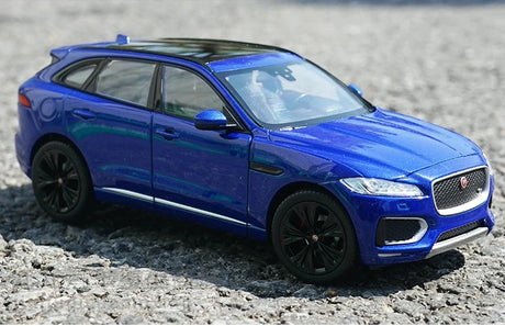 [Welly] 1:24 Jaguar 2016 F-Pace Blue Model Car Die-Cast