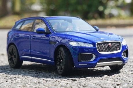 [Welly] 1:24 Jaguar 2016 F-Pace Blue Model Car Die-Cast