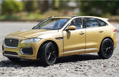 [Welly] 1:24 Jaguar 2016 F-Pace Gold Model Car Die-Cast