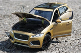 [Welly] 1:24 Jaguar 2016 F-Pace Gold Model Car Die-Cast