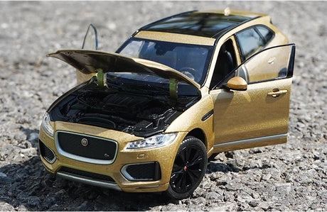 [Welly] 1:24 Jaguar 2016 F-Pace Gold Model Car Die-Cast
