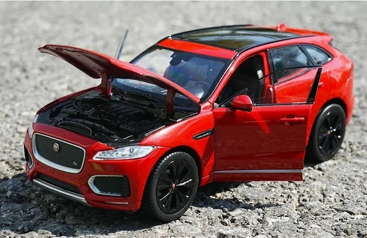 [Welly] 1:24 Jaguar 2016 F-Pace Red Model Car Die-Cast