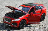 [Welly] 1:24 Jaguar 2016 F-Pace Red Model Car Die-Cast