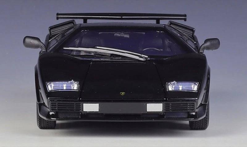 [Welly] 1:24 Lamborghini 1974 Countach LP 5000 QV Black Model Car Die-Cast